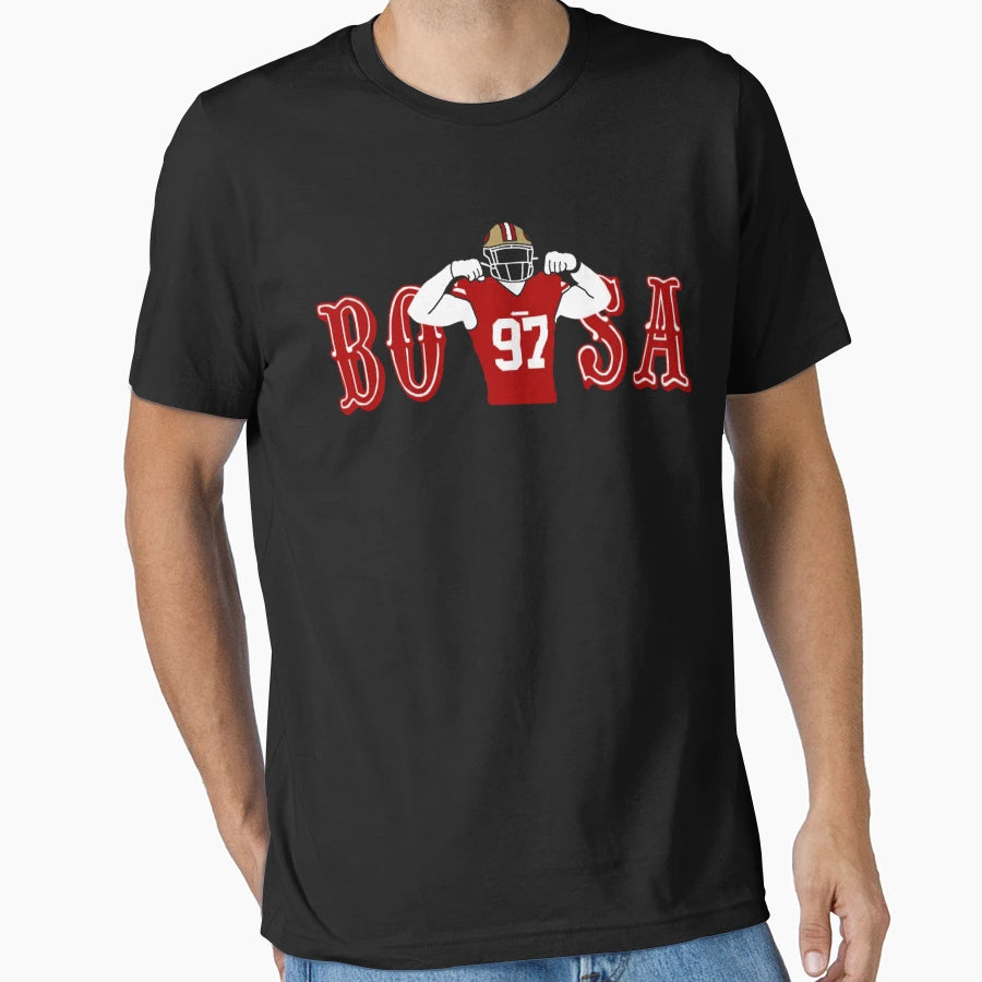 97 Football Player Defensive End T-Shirt - Unique Graphic Unisex - T-Shirt, Sweatshirt, Hoodie
