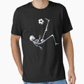 Skeleton Soccer Football Lover Gift T-Shirt - Casual Everyday Wear Unisex - T-Shirt, Sweatshirt, Hoodie