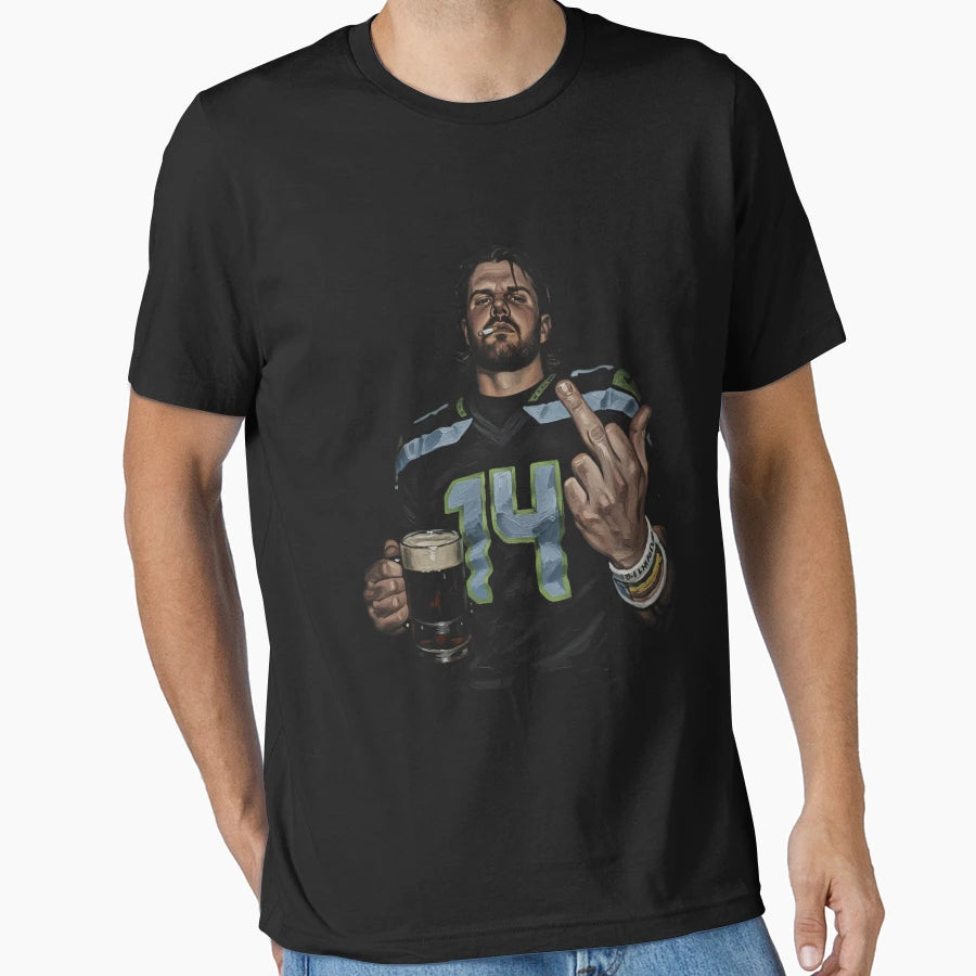 Middle Finge Sam Darnold T-Shirt - Streetwear Style for Adults - T-Shirt, Sweatshirt, Hoodie