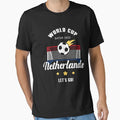 Netherlands Flag World Cup Qatar 2022 T-Shirt - Custom Art Print for Adults - T-Shirt, Sweatshirt, Hoodie