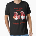Watching Game My Gnomies Ball T-Shirt - Casual Everyday Wear for Adults - T-Shirt, Sweatshirt, Hoodie