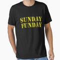 Sunday Funday Football T-Shirt - Aesthetic Graphic for Adults - T-Shirt, Sweatshirt, Hoodie