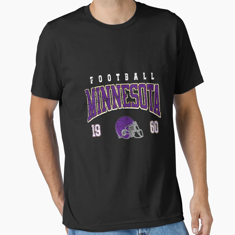 Minnesota Vikings Football S T-Shirt - Fun Novelty Design for Adults - T-Shirt, Sweatshirt, Hoodie