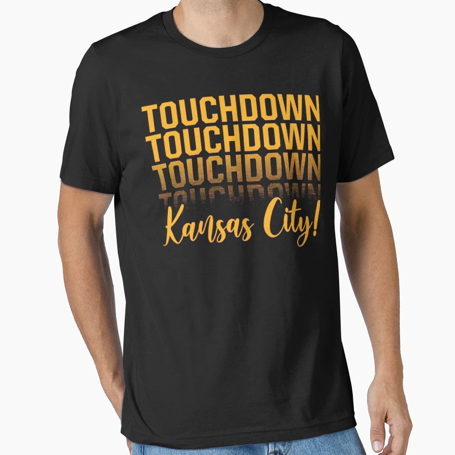 Touchdown Kansas City T-Shirt - Minimalist Print for Adults - T-Shirt, Sweatshirt, Hoodie