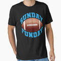 Sunday Funday Football Funny T-Shirt - Novelty Apparel for Adults - T-Shirt, Sweatshirt, Hoodie