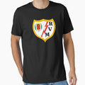 Rayo Vallecano Futbol Flag Coat Arms T-Shirt - Novelty Apparel Men Women - T-Shirt, Sweatshirt, Hoodie