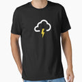 Thunder Cloud Thunderstorm Weather T-Shirt - Novelty Apparel for Adults - T-Shirt, Sweatshirt, Hoodie
