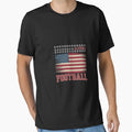 Patriotic Usa Flag Alabama Football T-Shirt - Fun Novelty Design Unisex - T-Shirt, Sweatshirt, Hoodie