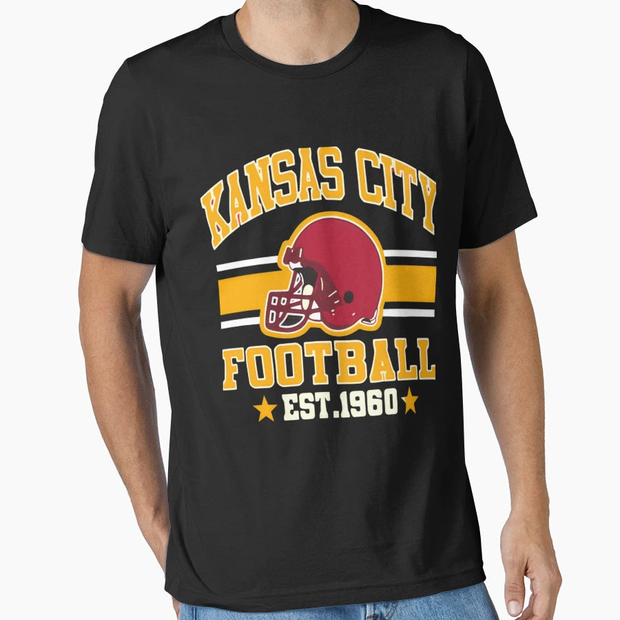 Art Kansas City Chiefs T-Shirt - Minimalist Print Unisex - T-Shirt, Sweatshirt, Hoodie