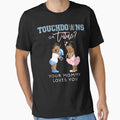 Mommy Gender Reveal Touchdown Tutu T-Shirt - Minimalist Print Men Women - T-Shirt, Sweatshirt, Hoodie