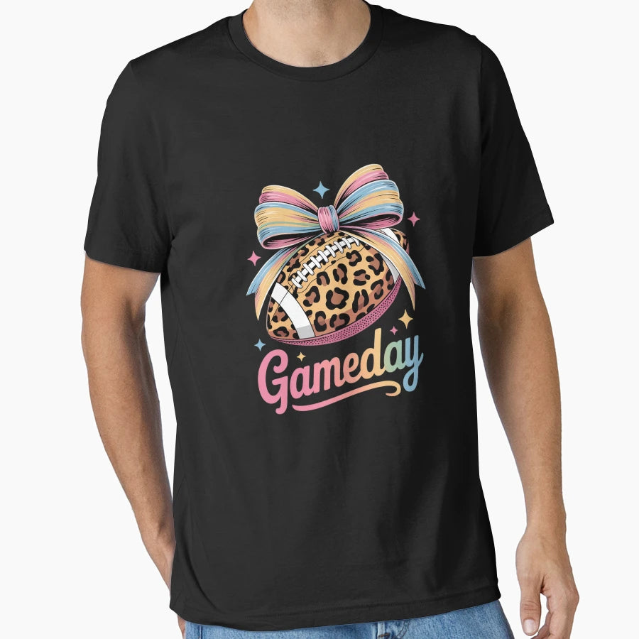 Touchdown Leopard American Football Game T-Shirt - Streetwear Style Unisex - T-Shirt, Sweatshirt, Hoodie