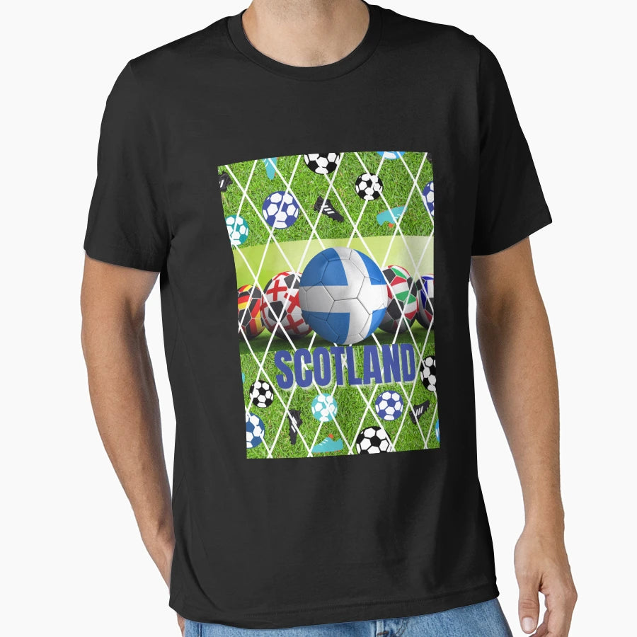 Football Scotland Team T-Shirt - Streetwear Style Men Women - T-Shirt, Sweatshirt, Hoodie