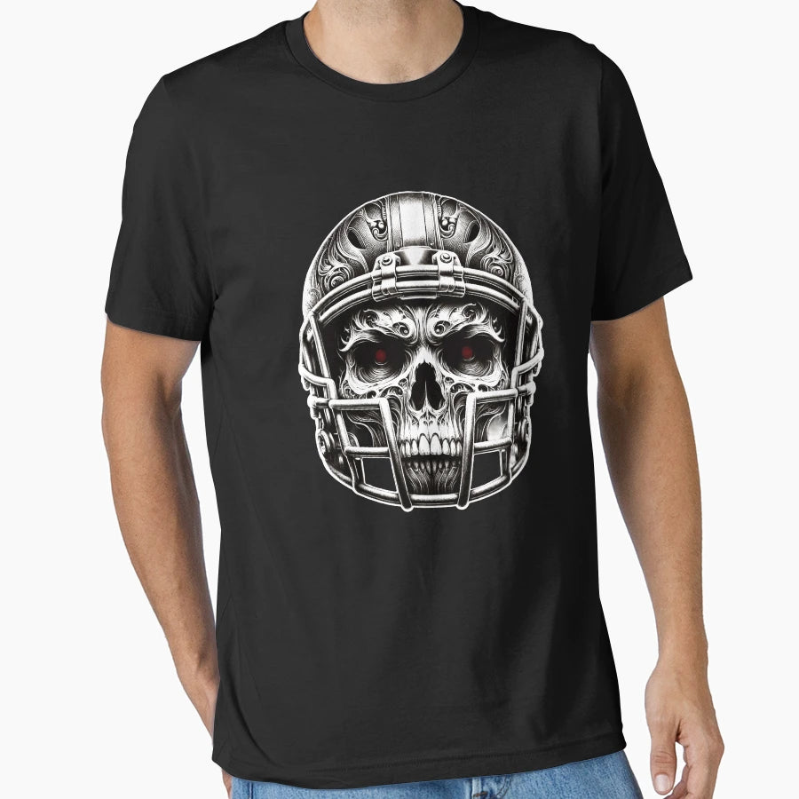 Gridiron Ghoul T-Shirt - Minimalist Print Unisex - T-Shirt, Sweatshirt, Hoodie