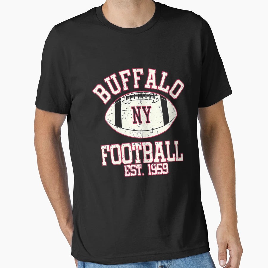 Buffalo Bills 6 T-Shirt - Minimalist Print Unisex - T-Shirt, Sweatshirt, Hoodie