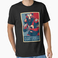 Quarterbear Bear Quarterback American T-Shirt - Custom Art Print Men Women - T-Shirt, Sweatshirt, Hoodie