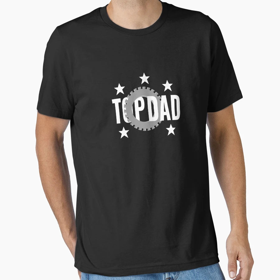 Dad Fancy Gear Wheel T-Shirt - Unique Graphic Unisex - T-Shirt, Sweatshirt, Hoodie