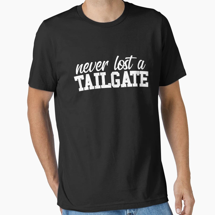 Never Lost Tailgate Football Tailgate T-Shirt - Aesthetic Graphic Unisex - T-Shirt, Sweatshirt, Hoodie