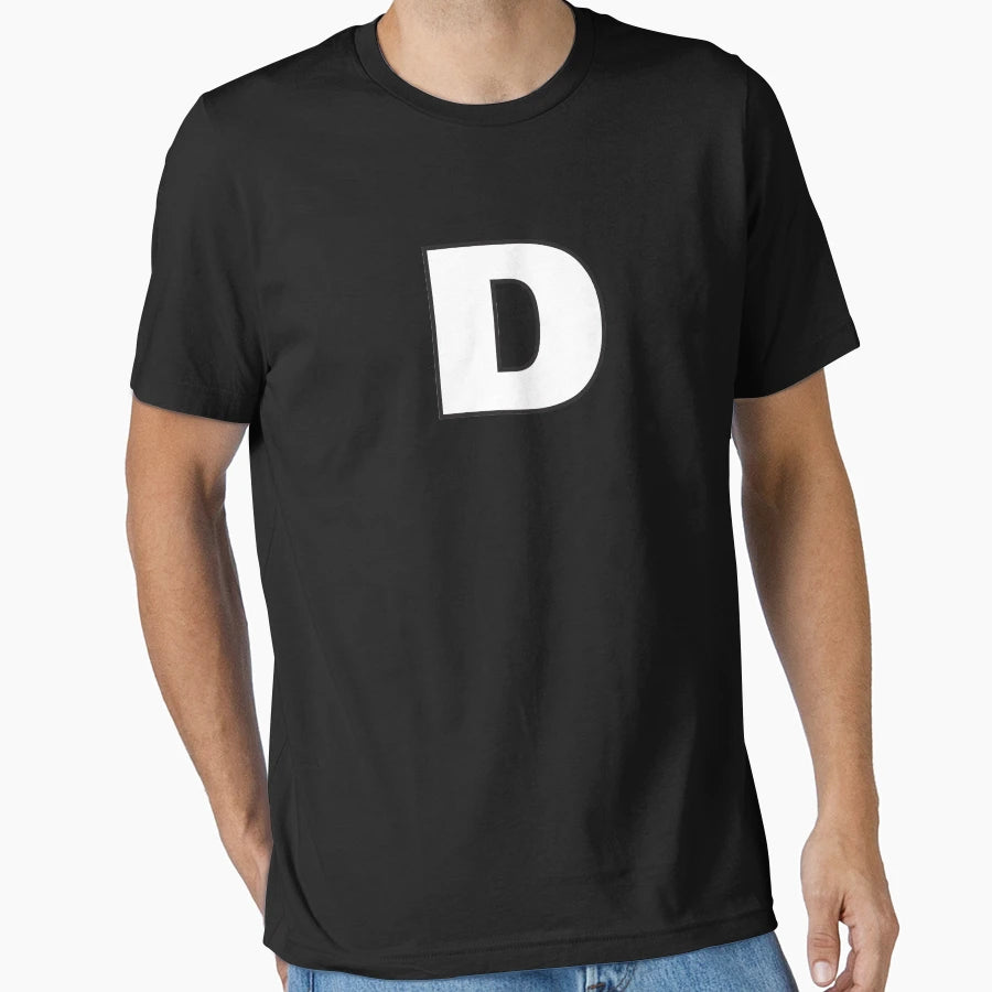 Letter D T-Shirt - Fun Novelty Design Unisex - T-Shirt, Sweatshirt, Hoodie