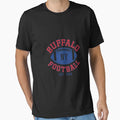 Buffalo Football New York Ny Sports Gift T-Shirt - Custom Art Print Unisex - T-Shirt, Sweatshirt, Hoodie