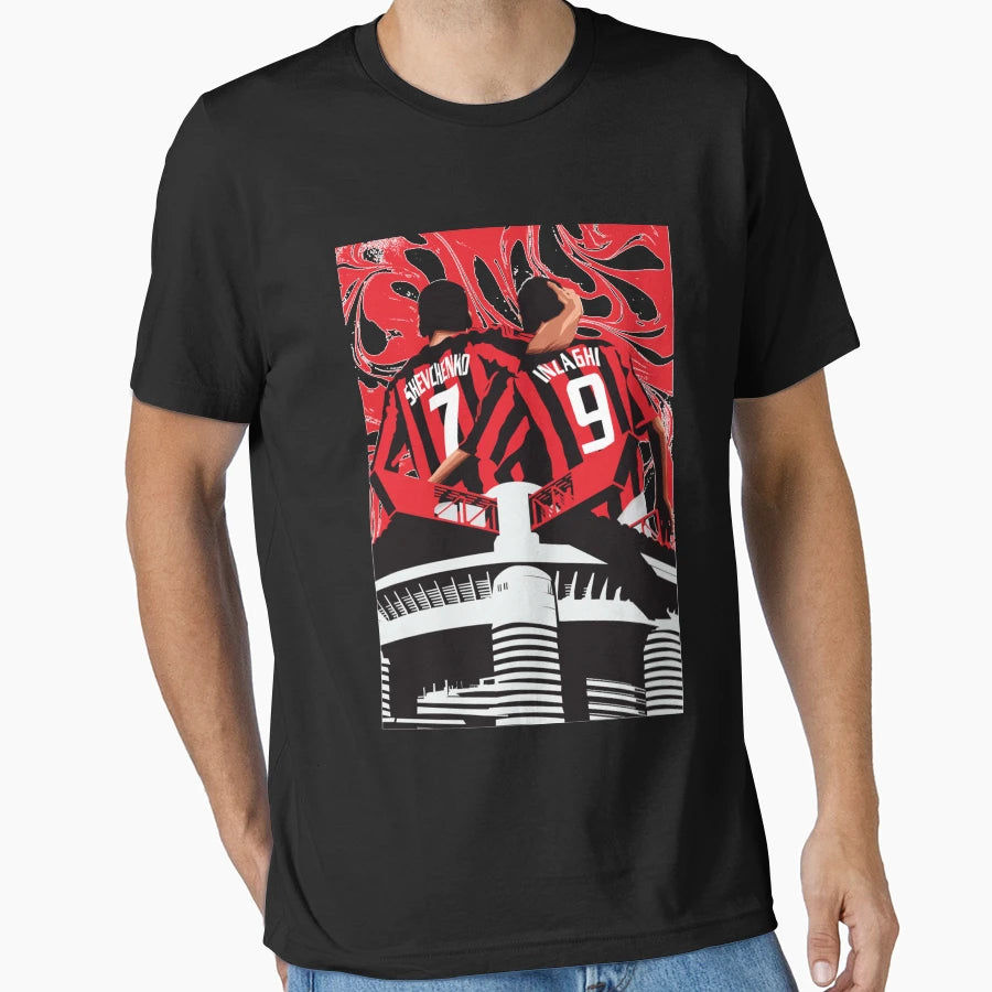 Shevchenko And Inzaghi Sheva Pippo T-Shirt - Casual Everyday Wear Unisex - T-Shirt, Sweatshirt, Hoodie