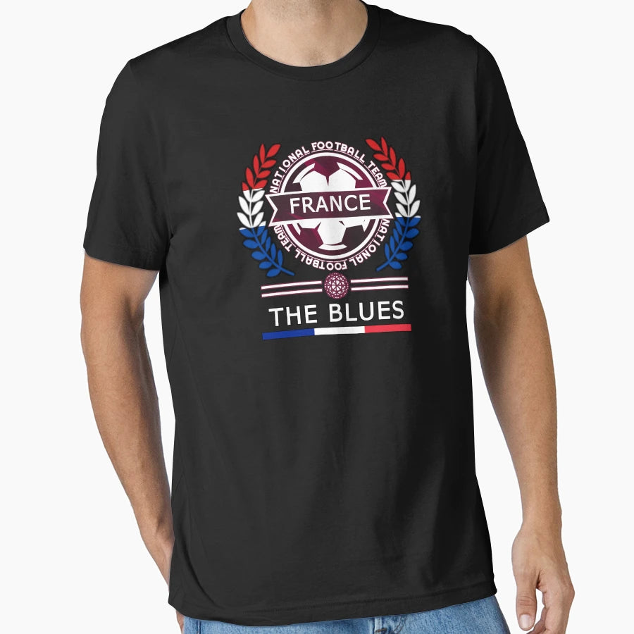 France New Football Supporters And T-Shirt - Custom Art Print for Adults - T-Shirt, Sweatshirt, Hoodie