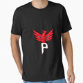 Red Phoenix T-Shirt - Minimalist Print Unisex - T-Shirt, Sweatshirt, Hoodie