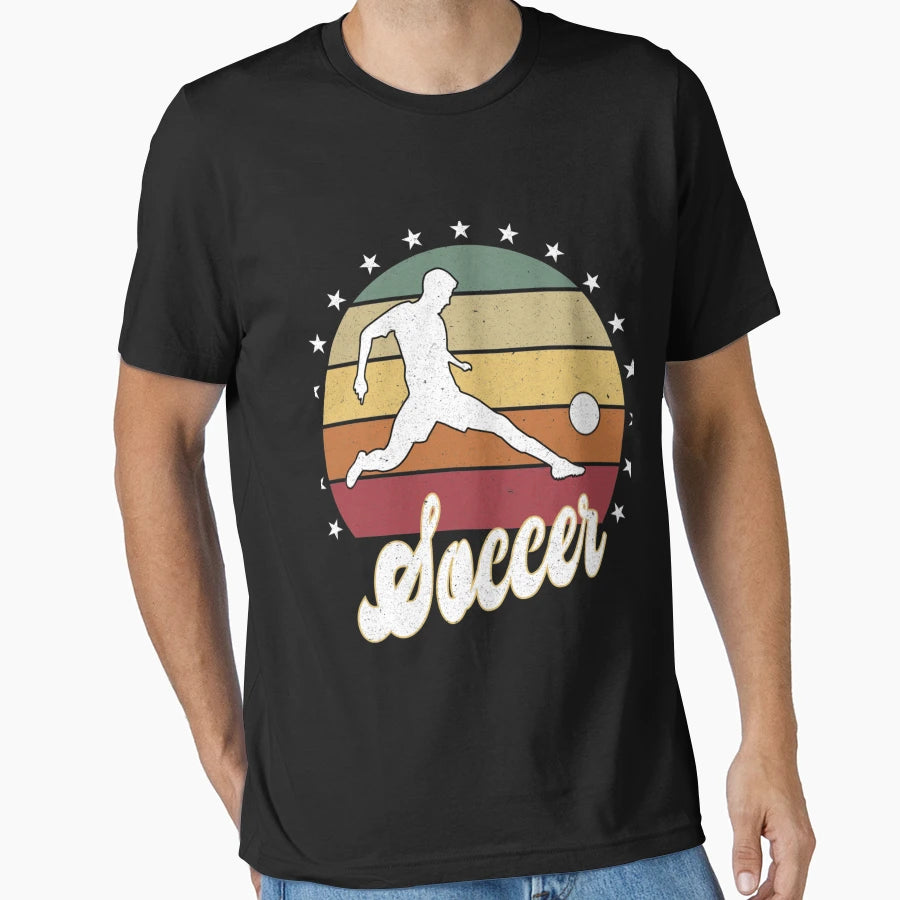 Soccer Sport Player Goal Ball Gift T-Shirt - Streetwear Style Unisex - T-Shirt, Sweatshirt, Hoodie