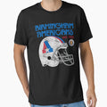 Distressed Birmingham Americans Helmet T-Shirt - Trendy Graphic Men Women - T-Shirt, Sweatshirt, Hoodie