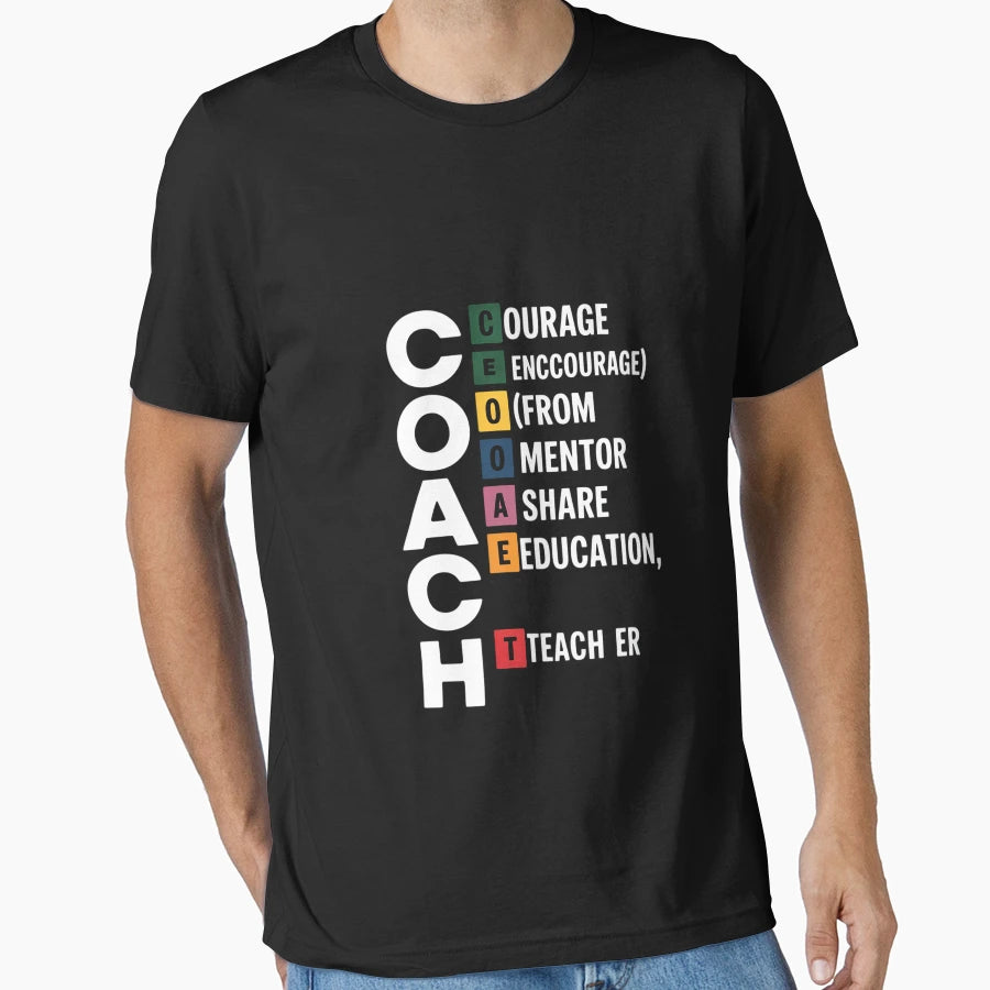Coach Definition Coach Coach T-Shirt - Graphic Print Unisex - T-Shirt, Sweatshirt, Hoodie