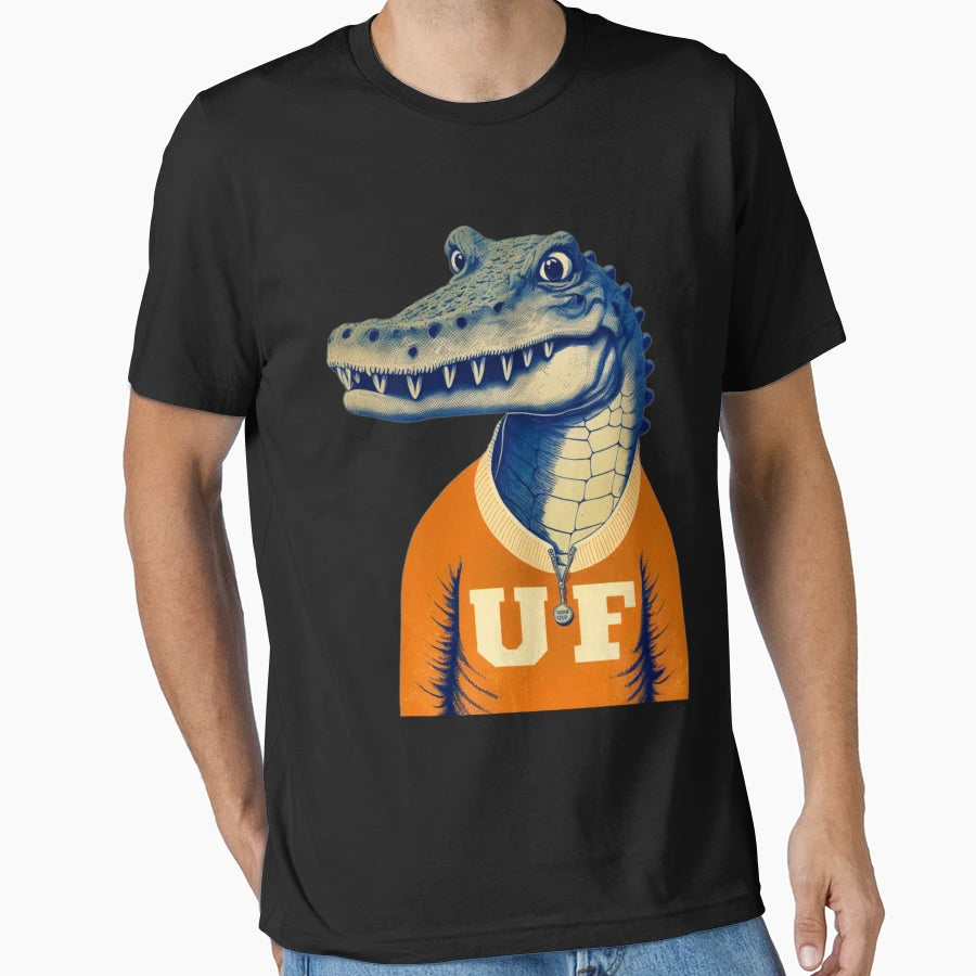 Uf Gator T-Shirt - Custom Art Print for Adults - T-Shirt, Sweatshirt, Hoodie