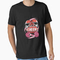 Football Cheer Mom Sister Red Coquette T-Shirt - Graphic Print Men Women - T-Shirt, Sweatshirt, Hoodie