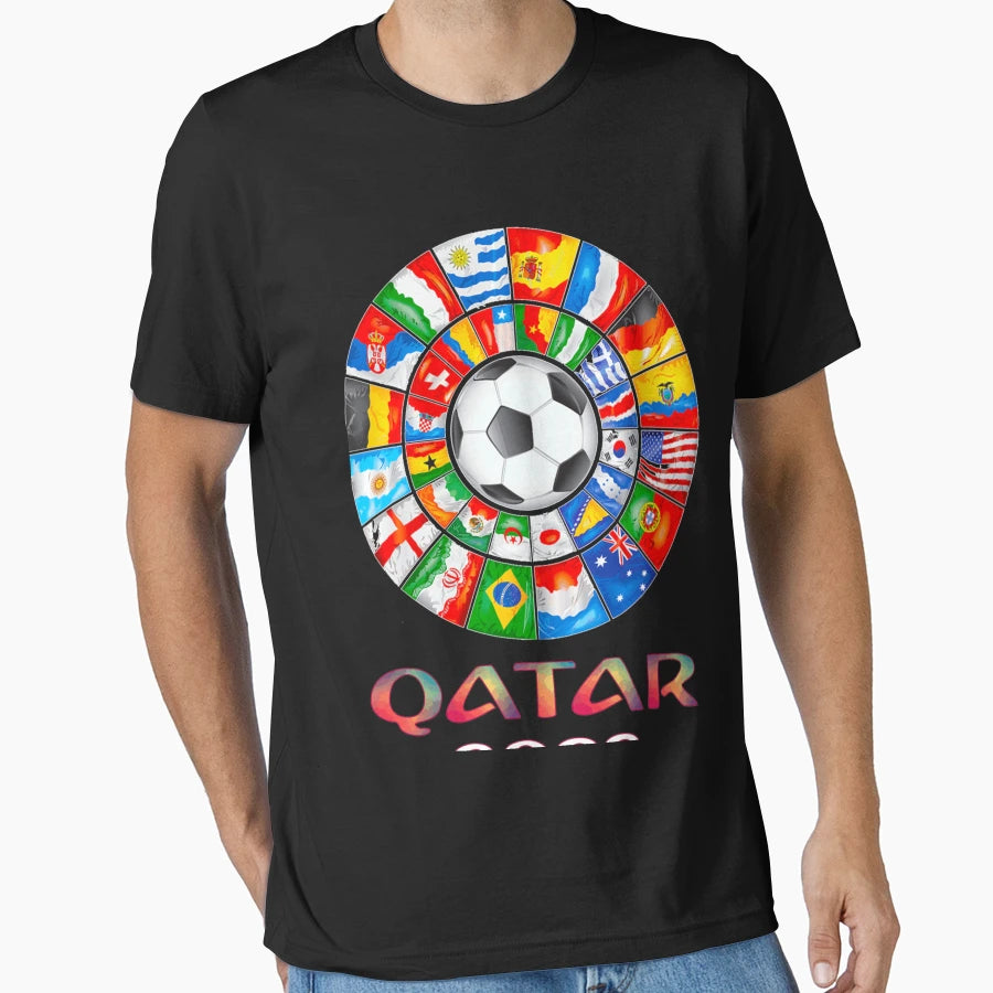 World Cup Qatar T-Shirt - Trendy Graphic Men Women - T-Shirt, Sweatshirt, Hoodie
