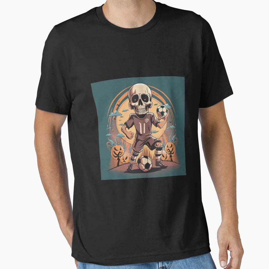 Soccer Halloween T-Shirt - Graphic Print Men Women - T-Shirt, Sweatshirt, Hoodie