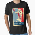 Amon Ra St Brown Lions Sun God Campaign T-Shirt - Unique Graphic Unisex - T-Shirt, Sweatshirt, Hoodie