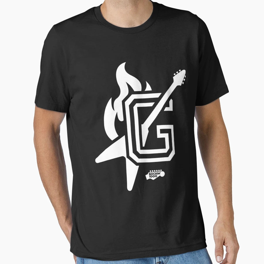 Rockin1000 Guitar Heroes T-Shirt - Aesthetic Graphic for Adults - T-Shirt, Sweatshirt, Hoodie