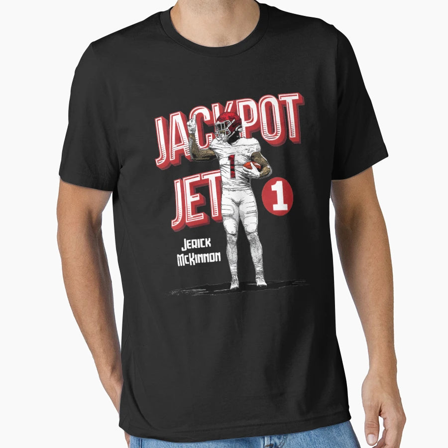 Jerick Mckinnon T-Shirt - Graphic Print Men Women - T-Shirt, Sweatshirt, Hoodie