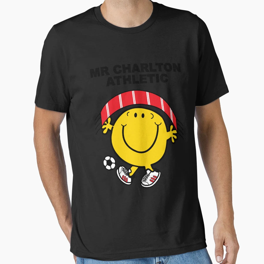 Mr Charlton Athletic Football T-Shirt - Novelty Apparel for Adults - T-Shirt, Sweatshirt, Hoodie