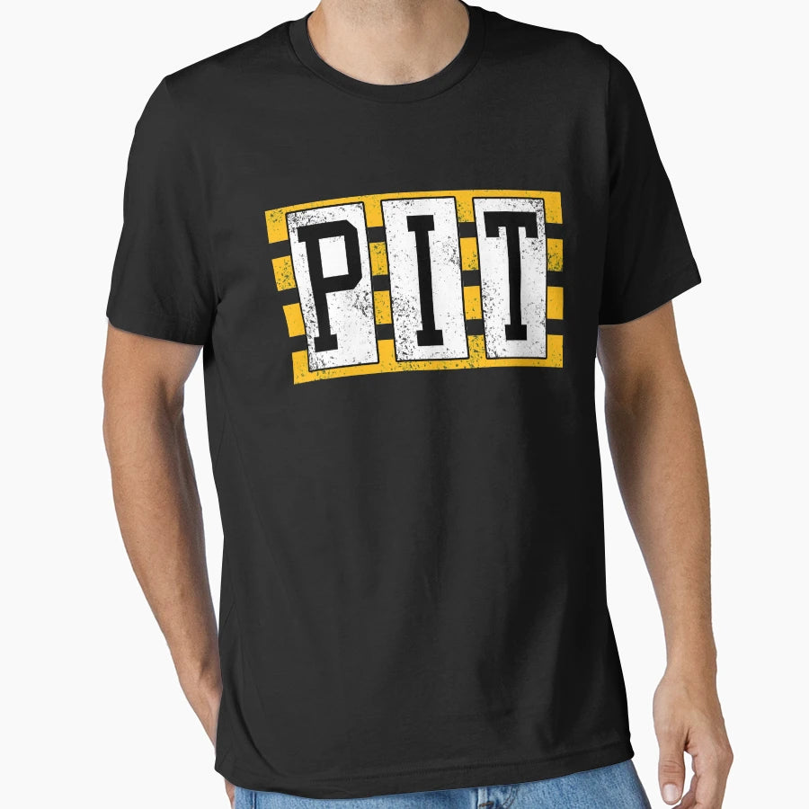 Pittsburgh Bumblebee Jersey And T-Shirt - Minimalist Print for Adults - T-Shirt, Sweatshirt, Hoodie