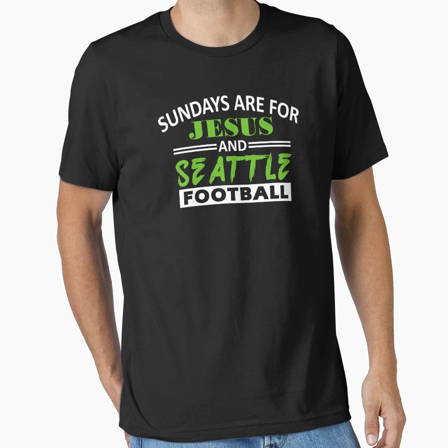 Seattle Pro Football Grunge T-Shirt - Minimalist Print Unisex - T-Shirt, Sweatshirt, Hoodie