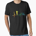 Shooting Heartbeat Watercolor T-Shirt - Casual Everyday Wear for Adults - T-Shirt, Sweatshirt, Hoodie
