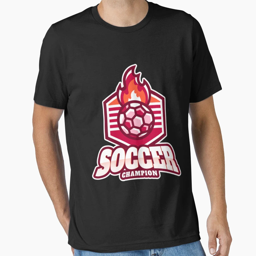 Soccer Champion T-Shirt - Unique Graphic for Adults - T-Shirt, Sweatshirt, Hoodie