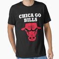 Chica Go Bills T-Shirt - Aesthetic Graphic for Adults - T-Shirt, Sweatshirt, Hoodie