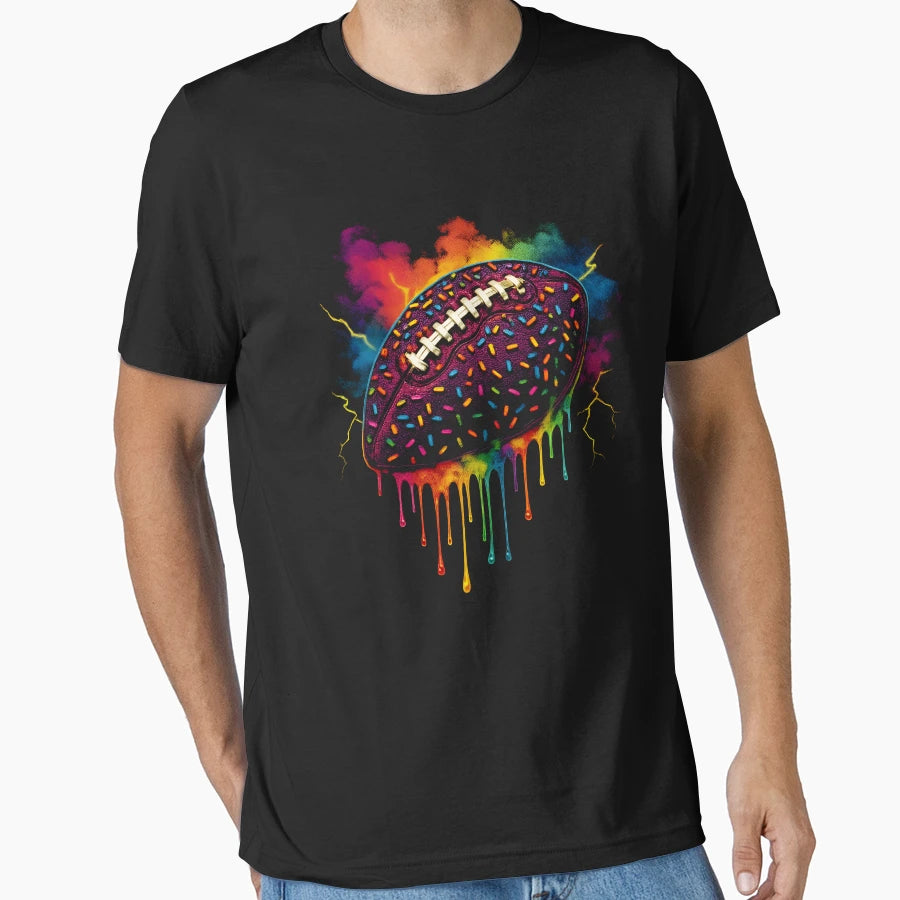 Football Drip Football Player Teen T-Shirt - Streetwear Style for Adults - T-Shirt, Sweatshirt, Hoodie