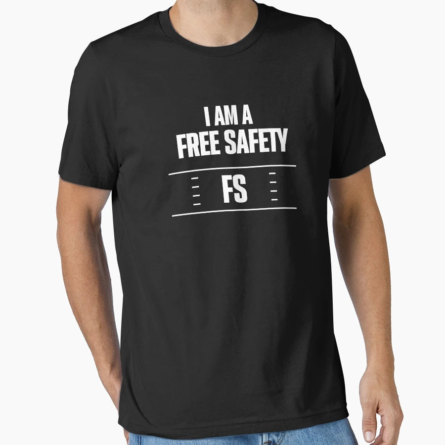 I Play Football Fs Position T-Shirt - Aesthetic Graphic for Adults - T-Shirt, Sweatshirt, Hoodie