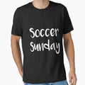 Soccer Sunday Soccer Mom T-Shirt - Fun Novelty Design Men Women - T-Shirt, Sweatshirt, Hoodie
