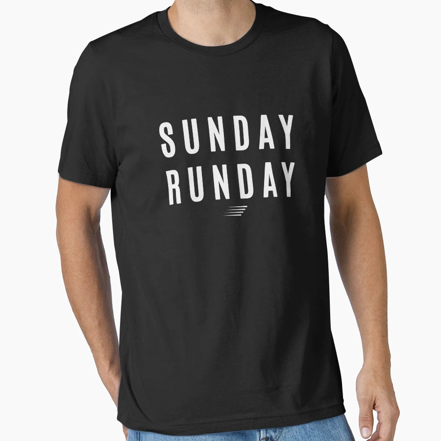 Sunday Runday T-Shirt - Custom Art Print for Adults - T-Shirt, Sweatshirt, Hoodie