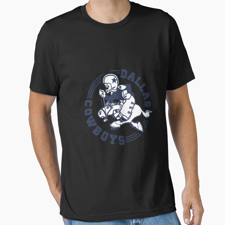 Cowboys D Ll S Logo T-Shirt - Custom Art Print for Adults - T-Shirt, Sweatshirt, Hoodie