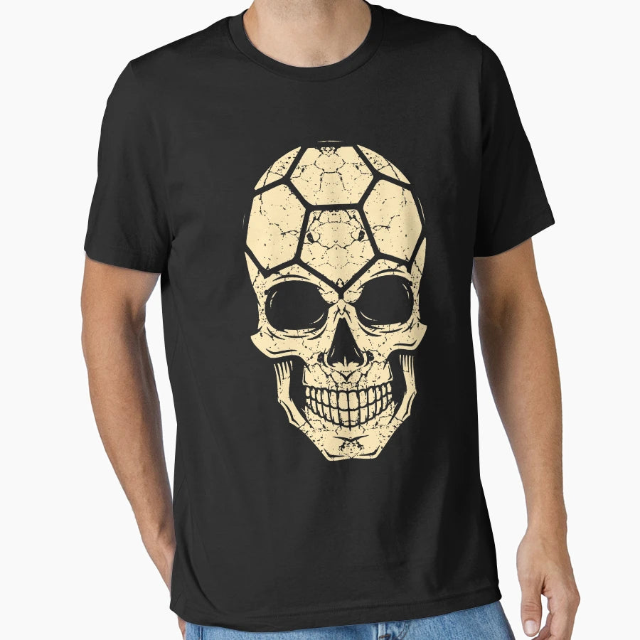 Handball Sport Skull T-Shirt - Casual Everyday Wear Men Women - T-Shirt, Sweatshirt, Hoodie