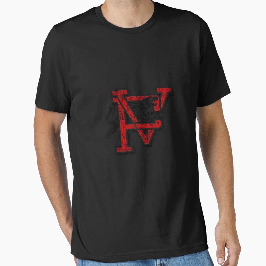 Pauls Valley Panthers Logo T-Shirt - Casual Everyday Wear Men Women - T-Shirt, Sweatshirt, Hoodie