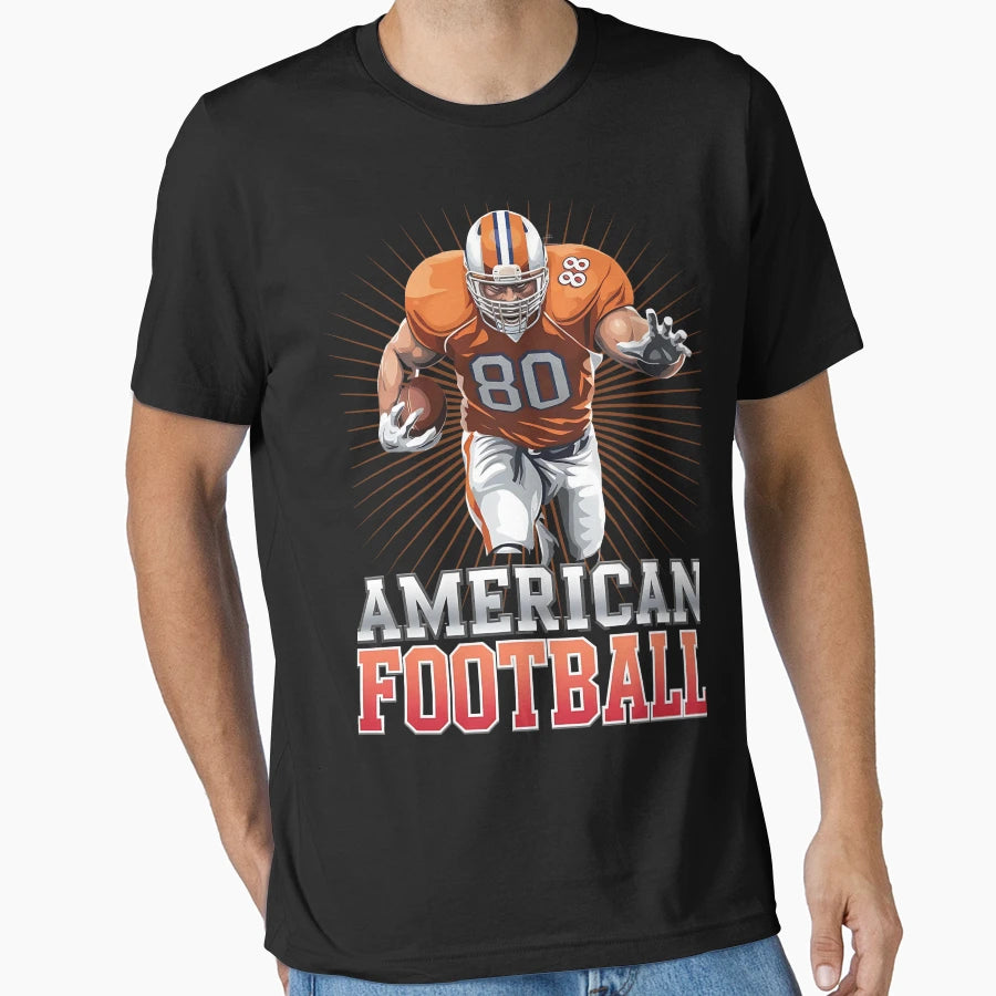 All American Football All Time American T-Shirt - Aesthetic Graphic Unisex - T-Shirt, Sweatshirt, Hoodie